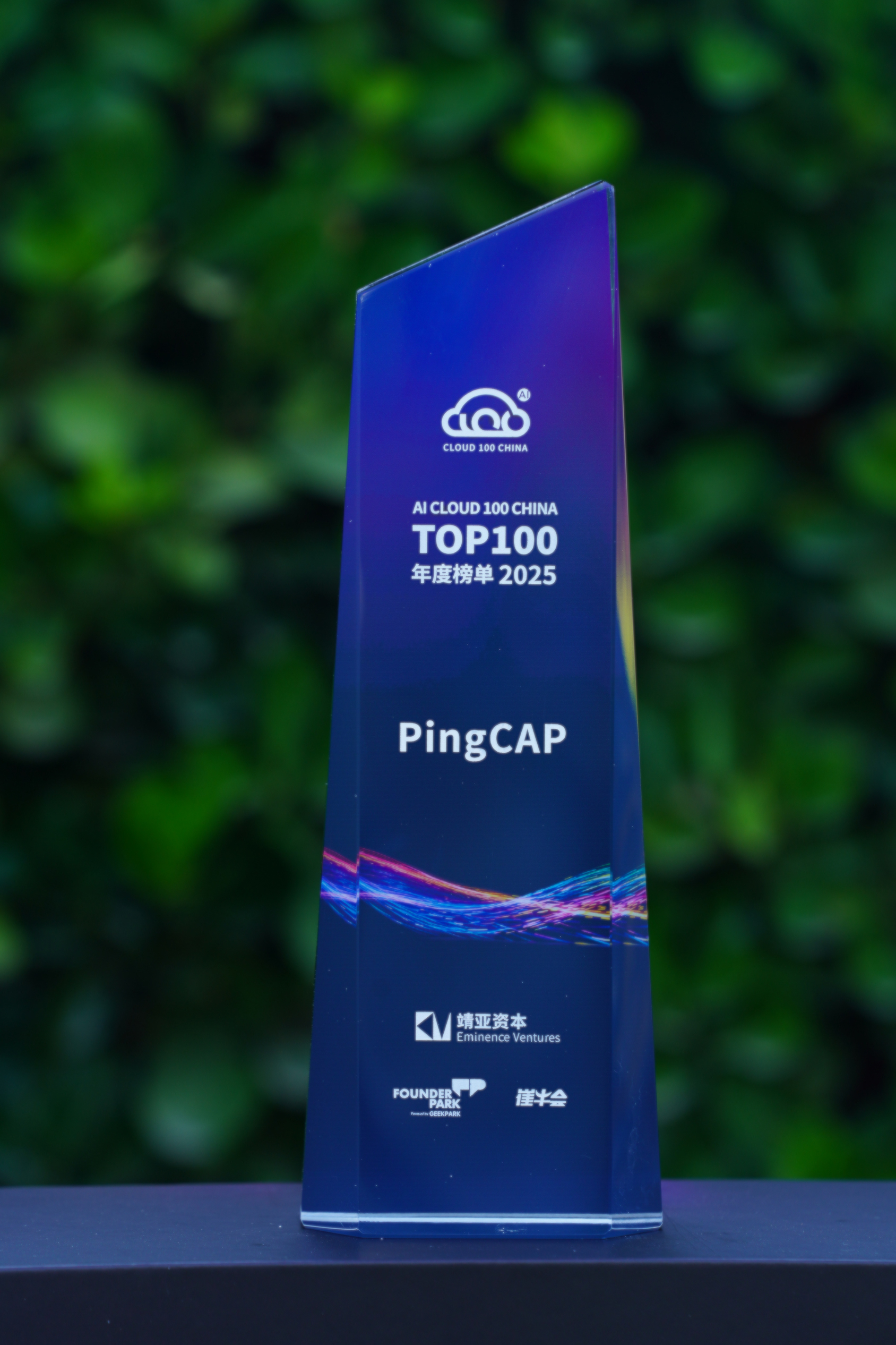 PingCAP 排名第四-2025 AI Cloud 100 China